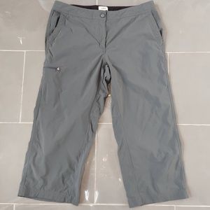 L.L. Bean Women's Ankle Cropped Pants in Slate Gray